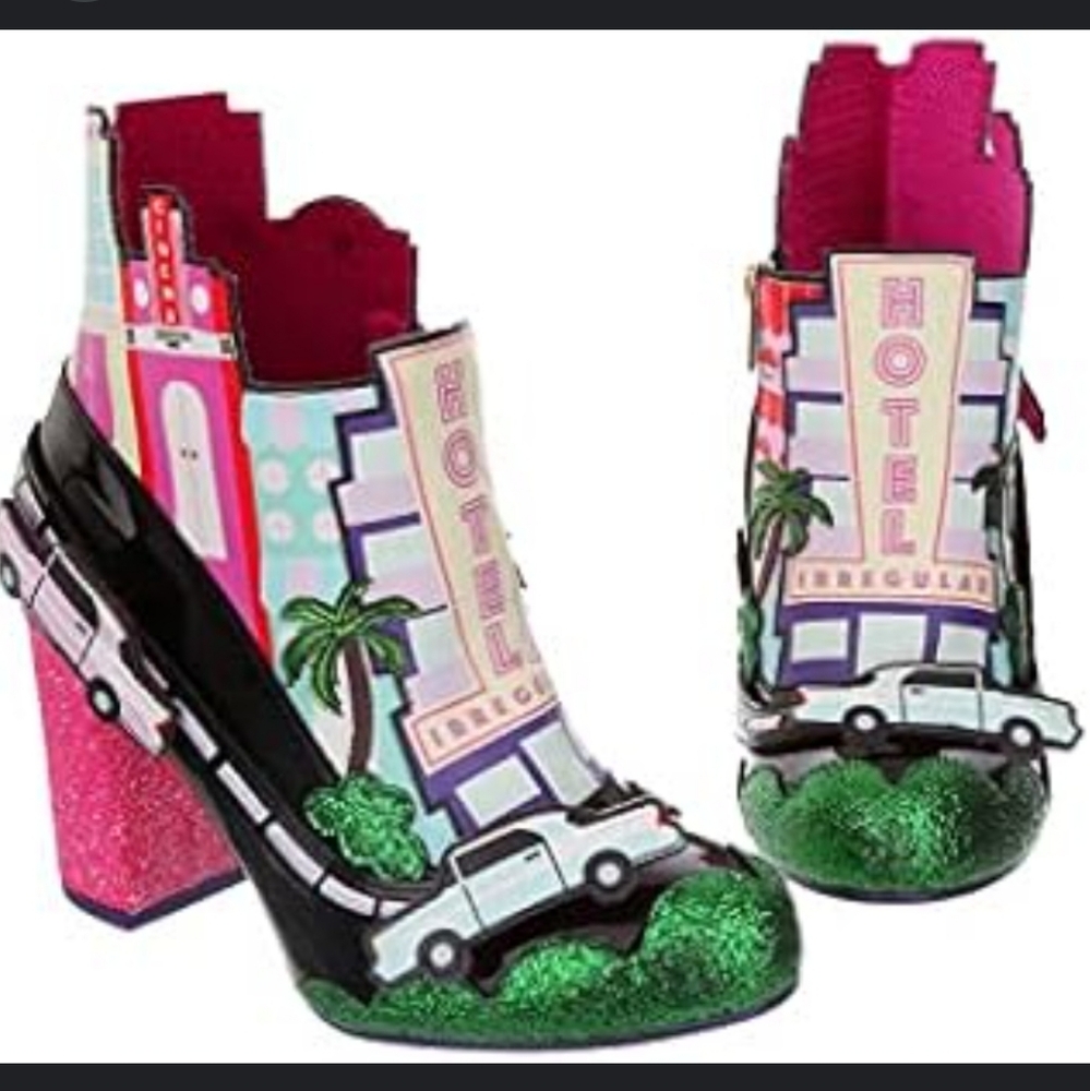 Irregular Choice Highway Honey Boots